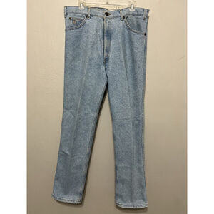 Vintage Levi's Silver Tab Medal Made USA Loose Fit Men's Blue Jeans Denim 36X31‎